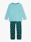 Pijama azul con estampado de pirata para niño CAPIRAGE / 22E5PG45PYJC215