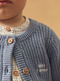 Greyish blue CARDIGAN NAKINAN / 25H1BGQ1CAR205