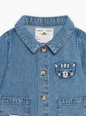 Chaqueta vaquera para bebé niño CAOSCAR / 22E1BGJ1GILP272