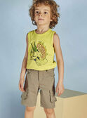 Camiseta azul con estampado de tiburones para niño CYDEBAGE4 / 22E3PGT2DEB108