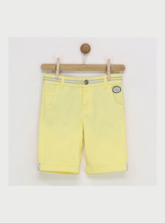 Bermudas de color amarillo RYZOAGE / 19E3PGS3BER106