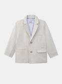 Chaqueta blazer beige KRELINAGE / 24E3PGL1VESA016