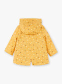 Parka 2 en 1 con capucha de color amarillo ZUANAELLE / 21E1BFM1IMPB114