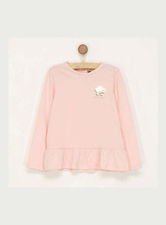 Camiseta de manga larga de color rosa RABAFETTE3 / 19E2PFB3TMLD300