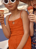 Camiseta de tirantes naranja de felpa FLYPOGETTE / 23E2PFR1DEB407