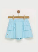 Falda de color celeste RADUDETTE 4 / 19E2PFL4JUP020