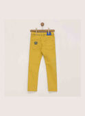 Pantalón de color amarillo RAXOAGE / 19E3PG62PANB106