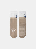 Calcetines mono jacquard bicolor MEPIAGE / 25E4PG81SOQ080