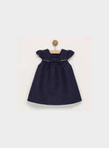 Navy Dress PAULIVIA / 18H1BFR1ROB070