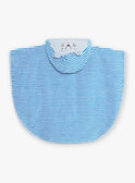 Capa de baño de rayas de color azul vivo para bebé niño CILIAM / 22E4BGO1CDB701