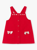 Pichi rojo bordado ZAASTRID / 21E1BFJ1CHSF505