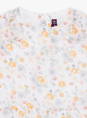 Camisa con estampado floral y volantes para bebé niña CYAMELIE / 22E1BF11CHE001