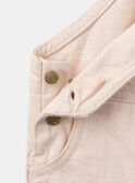 Pantalón largo con peto con parche de flor LAEVA / 24H1BFK1SALD319
