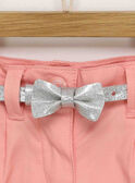 Pantalón de color rosa ROSIBAETTE / 19E2PFD1PAN404