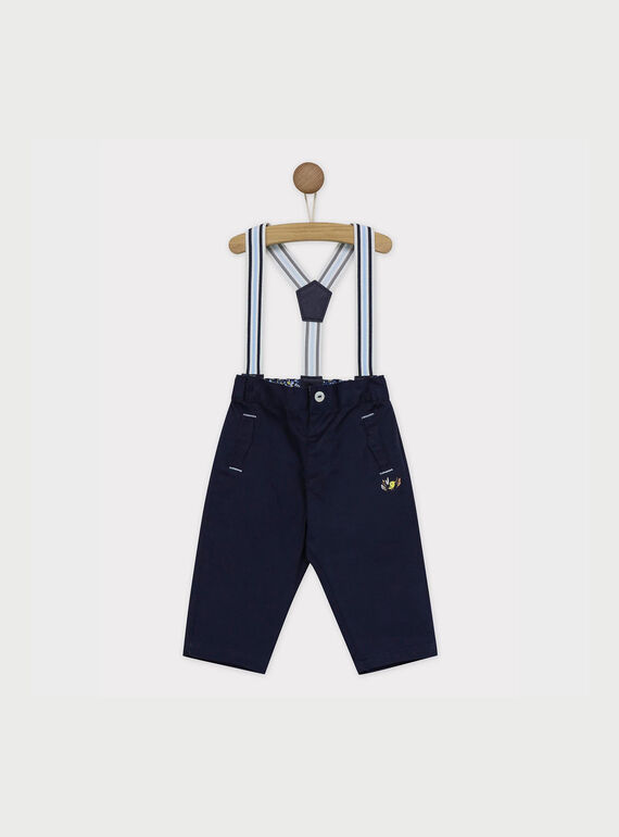 Pantalón azul marino RALEOPAUL / 19E1BGF1PAN070