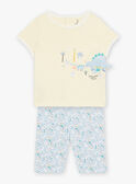Pijama amarillo para bebé niño CEIZAAC / 22E5BG51PYJ104