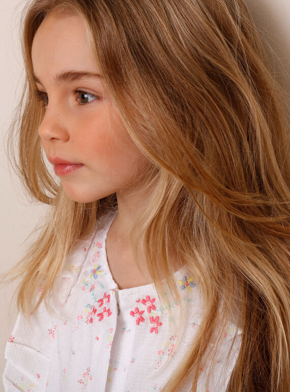 Mono con estampado floral para niña TYFOETTE / 20E2PFJ2CBL000