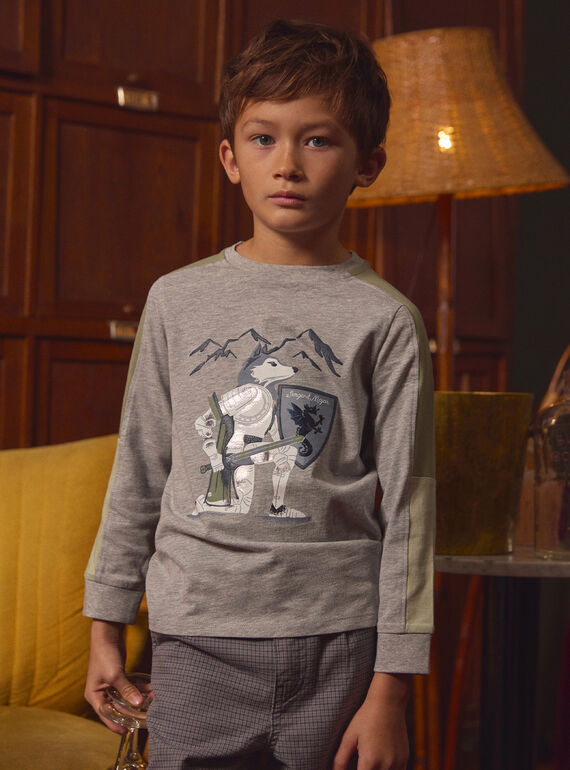 Camiseta Caballero Gris  LADOUBAGE / 24H3PGQ1TMLJ920