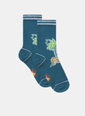 Calcetines azules estampados KROFOAGE / 24E4PGE1SOQC241