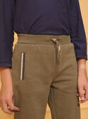 Kaki JOGGING PANTS LITARAGE 1 / 24H3PGB1JGB604