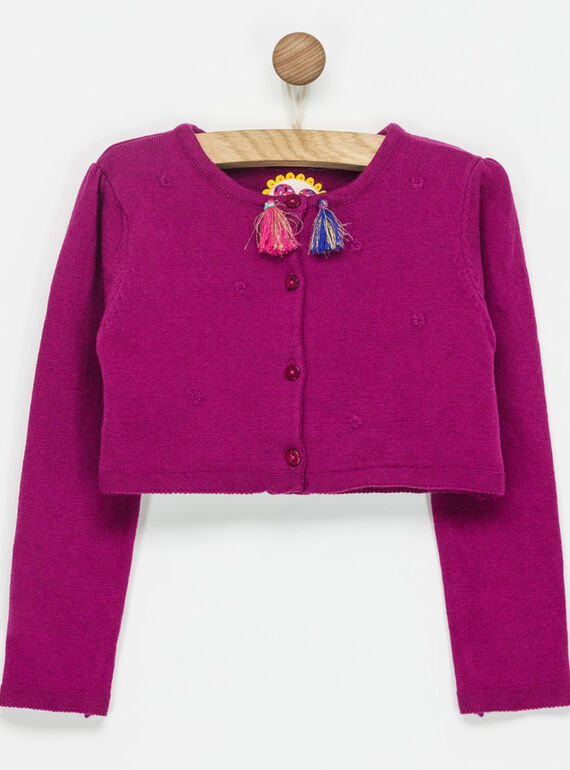 Pink Cardigan NHANUETTE / 18E2PFI2CARD302