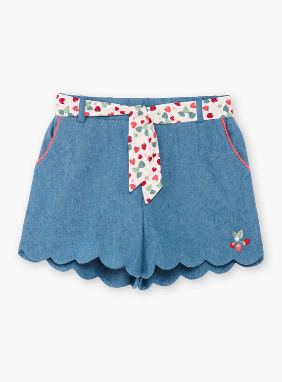 Short vaquero con cinturón ZONORETTE / 21E2PFJ1SHOP269