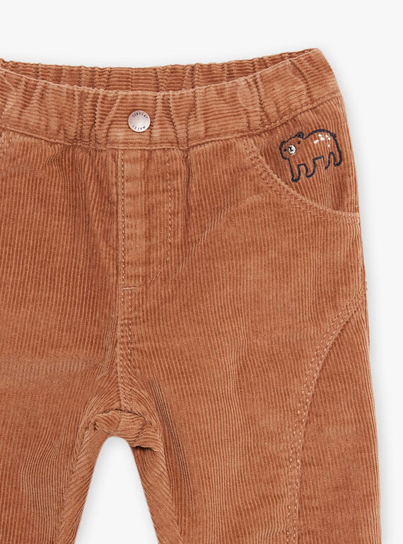 Pantalón marrón de pana DASCOTT / 22H1BGY1PAN804