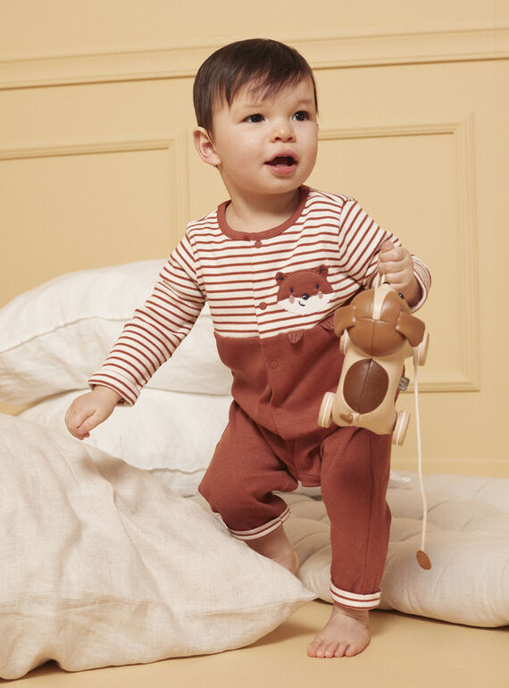 Pijama de zorro de canalé LEALEXIS / 24H5BG37GREE406