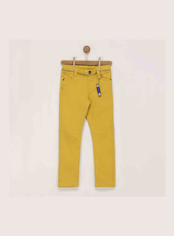 Pantalón de color amarillo RAXOAGE / 19E3PG62PANB106