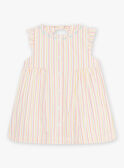Vestido crudo para bebé niña CASIMONE / 22E1BFN2ROB811