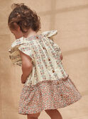 Vestido con estampado de patchwork de flores KAIRMA / 24E1BFC1ROB114