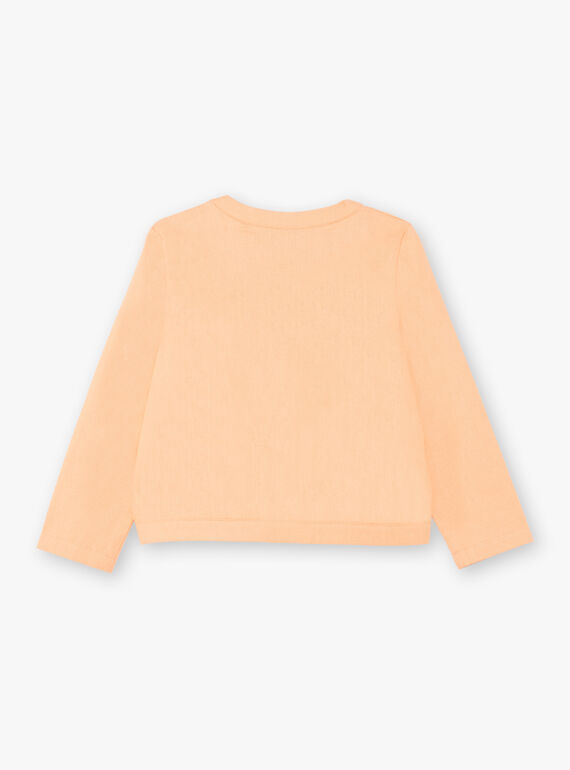 Chaqueta naranja para niña ZIJAKETTE / 21E2PFO1VES406