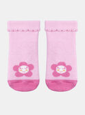 Calcetines rosas con estampado de flor KABRITNEY / 24E4BF33SOQD314