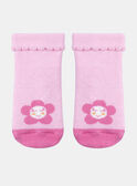 Calcetines rosas con estampado de flor KABRITNEY / 24E4BF33SOQD314