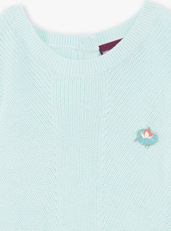 Light green PULLOVER ZEPULETTE / 21E2PFI1PUL629