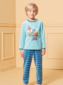Pijama con dinosaurio de terciopelo LUIRIAGE / 24H5PG35PYJC242