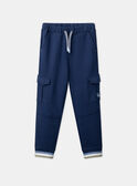 Pantalón azul cómodo LEJOGAGE / 24H3PGJ1CFPC230