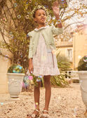 Light green CARDIGAN MRECARETTE / 25E2PFL2CAR602