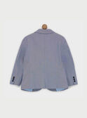 Chaqueta de color azul RIVINAGE / 19E3PGF1VES070