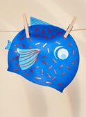 Gorro de piscina azul tinta de pez FRYTETAGE / 23E4PGL1D4YC214