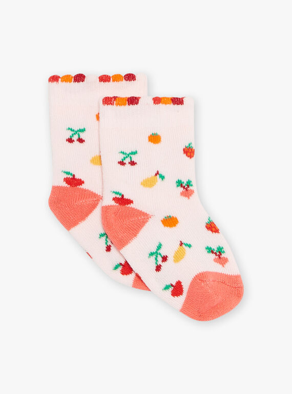 Calcetines de bucle de fruta rosa FADENISE / 23E4BFB1SOQ318