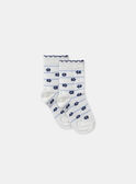Juego de 3 calcetines jacquard floral MADEBORAH / 25E4BF81LC3114