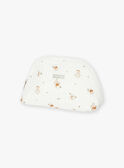 Neceser crudo de popelina con estampado de animales del bosque LOADEN / 24H0AM11ACD001