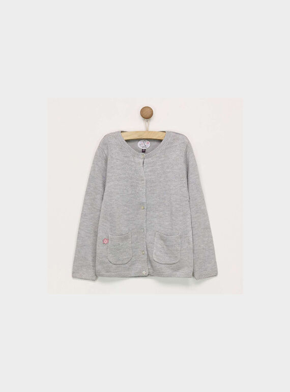 Grey Cardigan PAPORIETTE / 18H2PFQ2CAR940