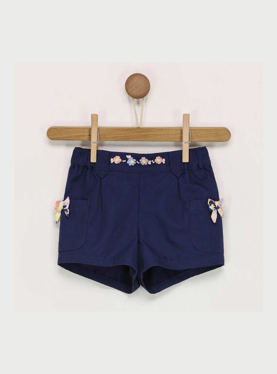 Short de color azul marino RAILGA / 19E1BFD1SHO070