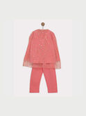 Pijama de color rojo REJINETTEX / 19E5PF77PYJ404