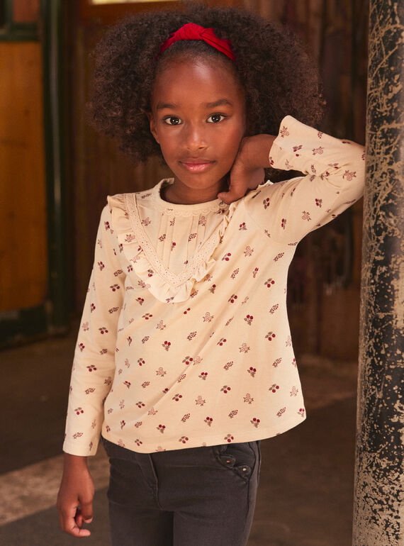Camiseta de flores LALITETTE / 24H2PFR1TML001