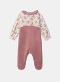 Pijama de terciopelo con gorro 