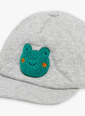 Gorra acolchada gris jaspeado FAROBIN / 23E4BGS1CHAJ920