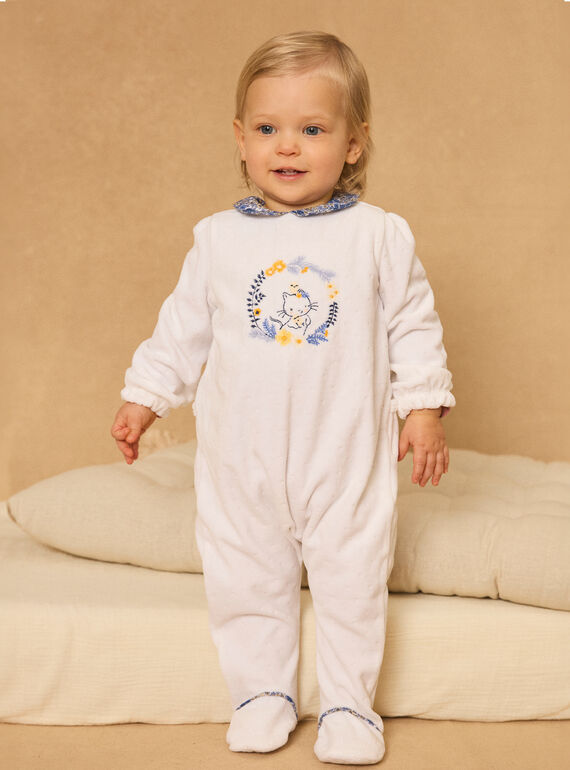 Pijama de terciopelo devoré MECHARLOTTE / 25E5BFD2GRE001